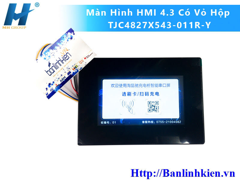 Màn Hình HMI 4.3 Có Vỏ Hộp TJC4827X543-011R-Y