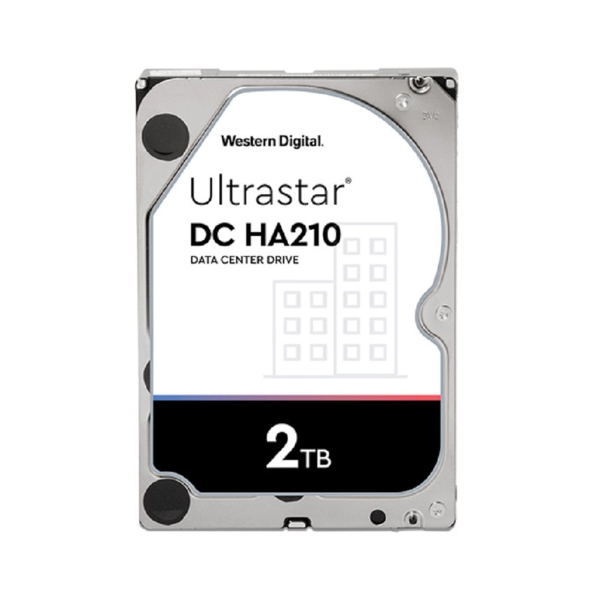 HDD WD Enterprise Ultrastar DC HA210 (2TB/128MB/7200RPM/SATA/3.5) - (HUS722T2TALA604)