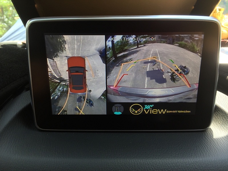 Camera 360 cho xe Mazda 3