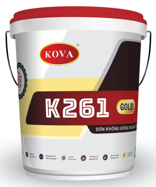 Sơn Kova không bóng ngoài trời K261-Gold – 4kg