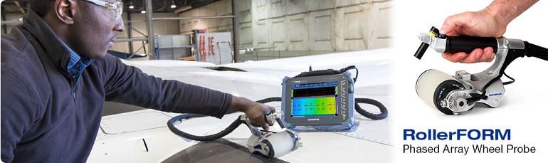 RollerForm - Phased Array Wheel Probe