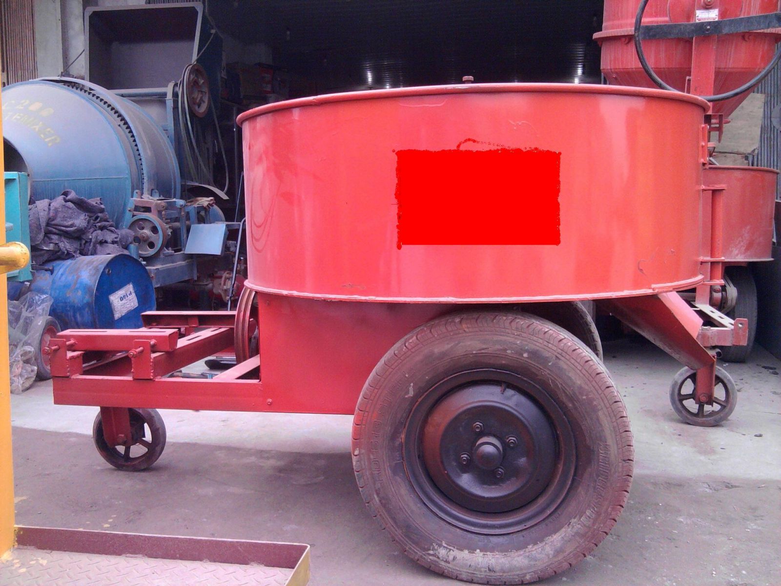 Máy trộn vữa  cưỡng bức