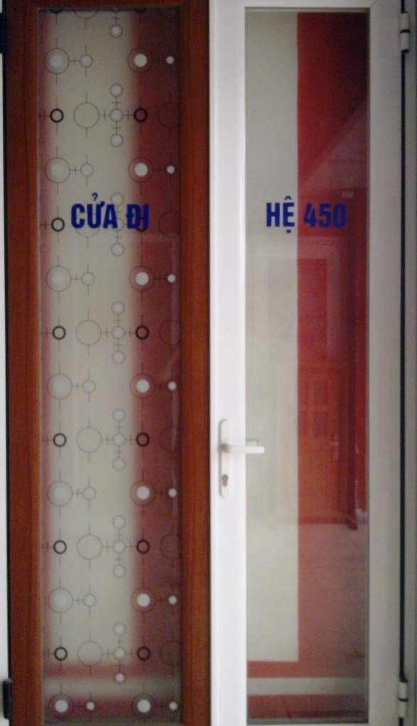 Cửa đi hệ 450 Việt Pháp