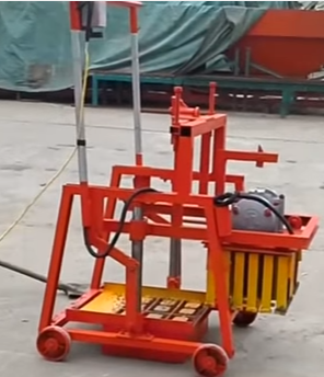 máy sản xuất gạch không nung mini - máy gạch đẻ trứng