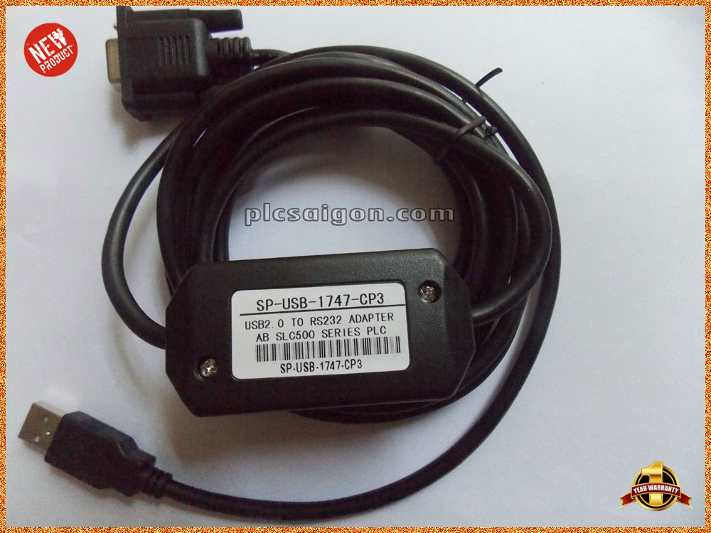 Cáp lập trình PLC ALLEN BRADLEY USB/1747-CP3