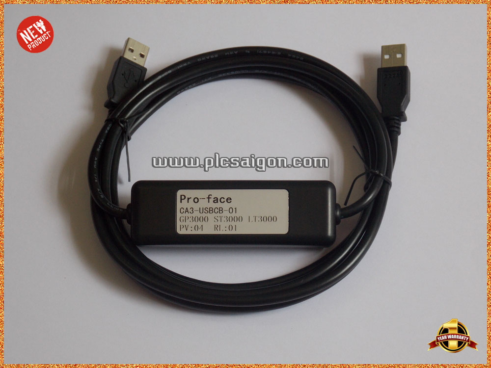 Cáp lập trình màn hình Proface CA3-USB/CB-01