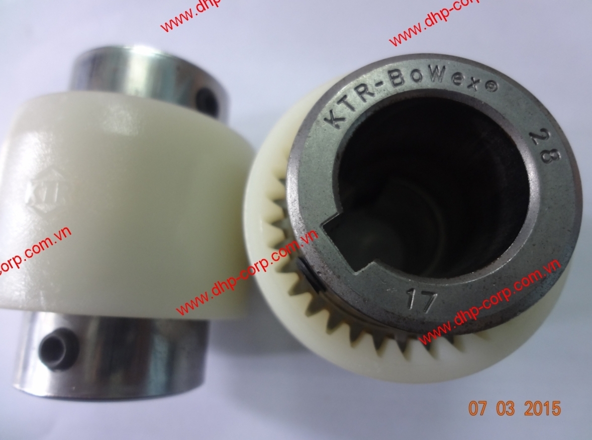 Khớp nối răng cho bơm hút chân không BoWex 28 KTR nylon sleeve