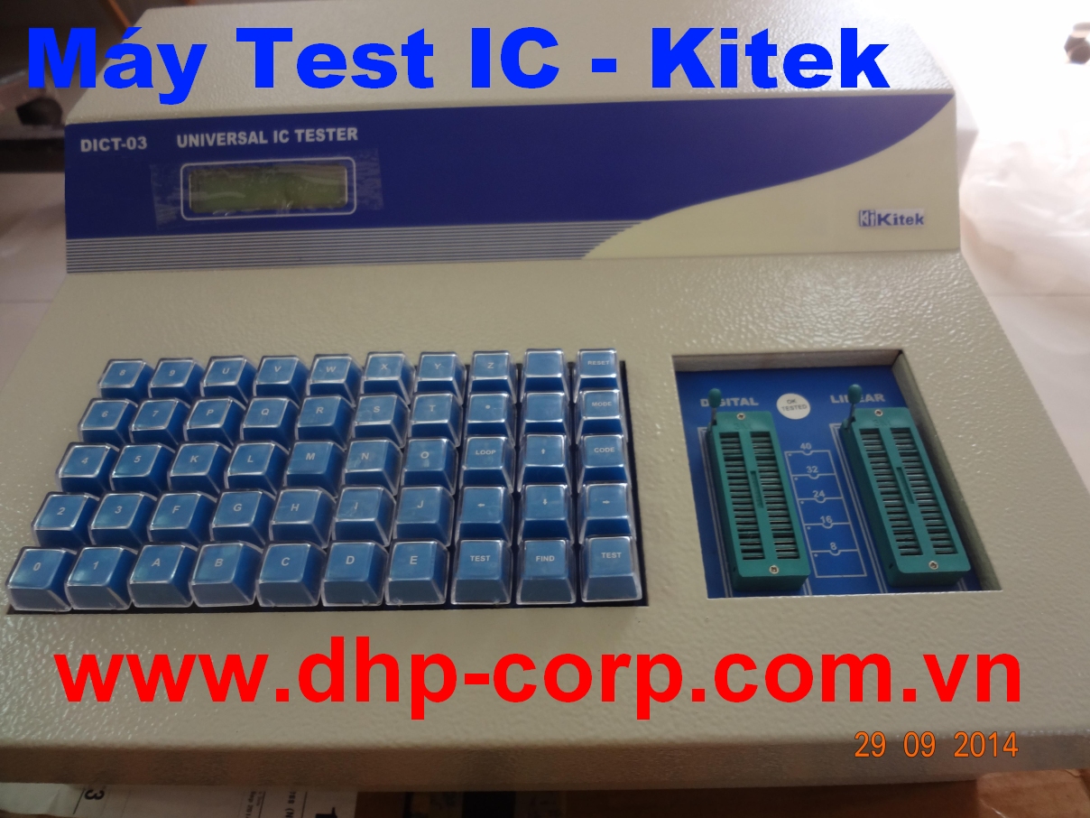 Máy kiểm tra Kitex IC Tester DICT-03 Universal IC Tester