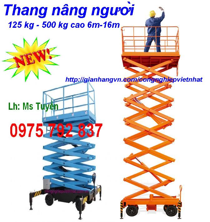 Thang nâng zich zac 500 kg - 11m