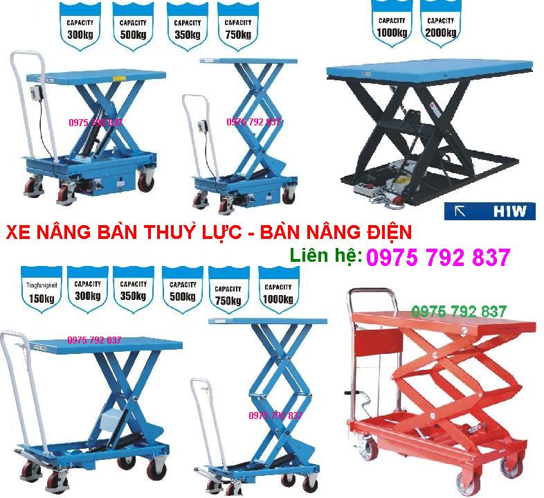 Bàn nâng điện HIW10 (Eoslift - Đức)
