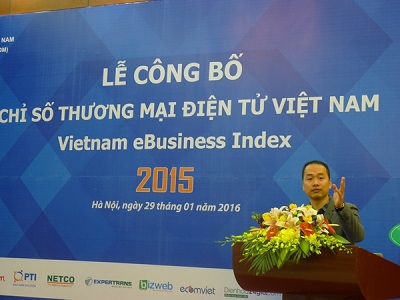 Công bố chỉ số thương mại điện tử Việt Nam năm 2015