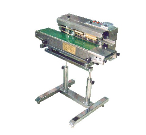 Máy hàn miệng bao liên tục băng tải nằm model  DBF-770LD