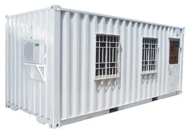 Container văn phòng 20' có máy lạnh không toilet